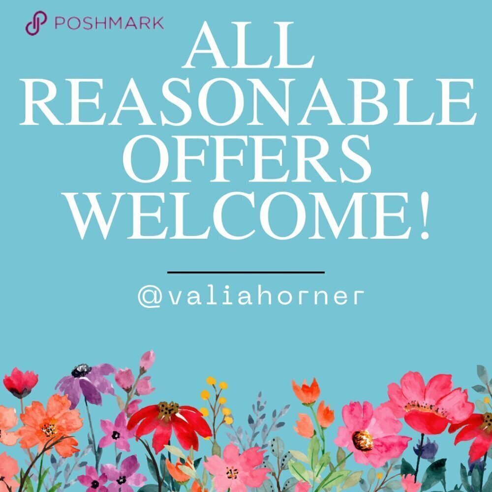 Reasonable offers welcome!